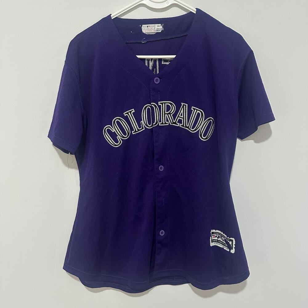 Youth Nolan Arenado COL Rockies Jersey - Youth XXL/Mens S